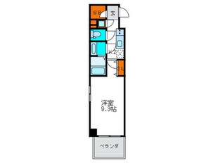 La Douceur心斎橋の物件間取画像